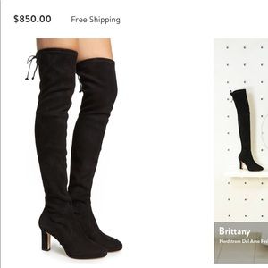 Stuart Weitzman over the knee boots